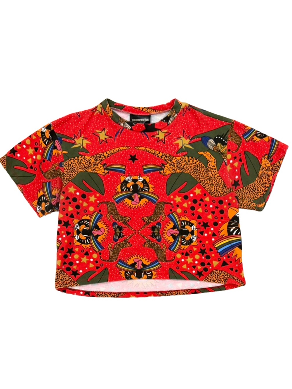 Nooworks Pride Tiger Print Top